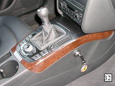 zámek řazení Mister lock Audi A4 B8 2008-2015 manuál 6 rychl, R dopředu, Audi A5 2007-2016
