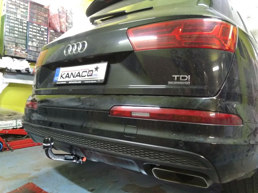 Tažné zařízení Audi Q7, od 2015 odnímatelný vertikální bajonet Westfalia