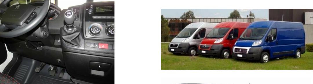 Construct Fiat Ducato / Peugeot Boxer / Citroën Jumper manuální řazení šestistupňová, zpátečka dopředu, výroba od 2006-  akce