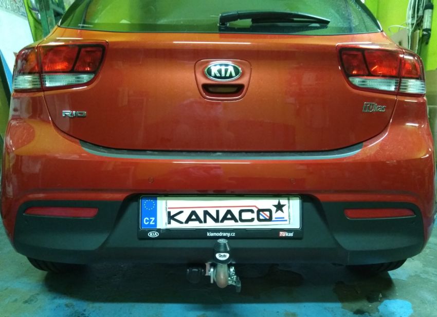 Tažné zařízení Kia Rio HB 5dv., odnímatelný bajonet Galia