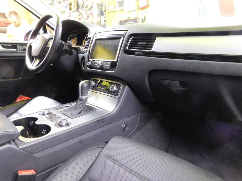 VW Touareg, automat, r.v. 2012-, mechanické zabezpečení řadící páky Mister lock