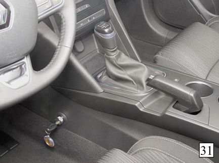 Zámek řazení Mister lock Renault MEGANE IV  (2016-2020)