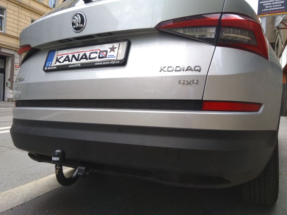 Škoda Kodiaq 10/2016- tažné zařízení Brink/Thule, odnímatelný bajonet BMA