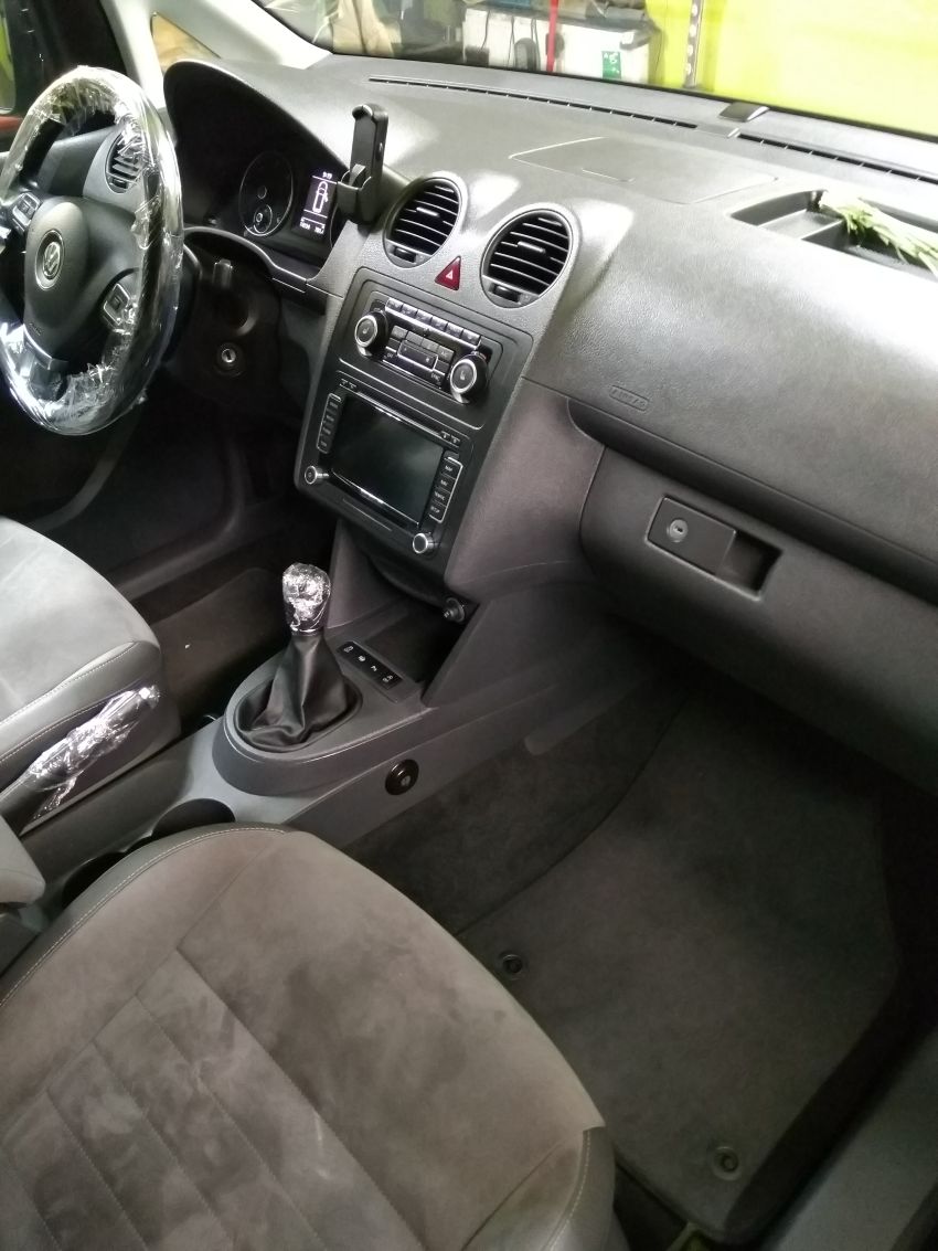 Zabezpečení vozidla VW Caddy 2004 - 2015 Construct zamykání zpátečky, manuál 